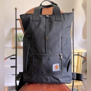 NWOT Carhartt Legacy Hybrid Convertible Laptop Bag, Black Canvas UNISEX